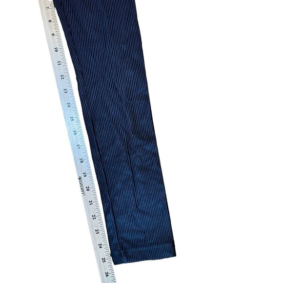 American Apparel Legging Women's Size L Black Hight Rise Skinny Leg Flat Front - Picture 3 of 3